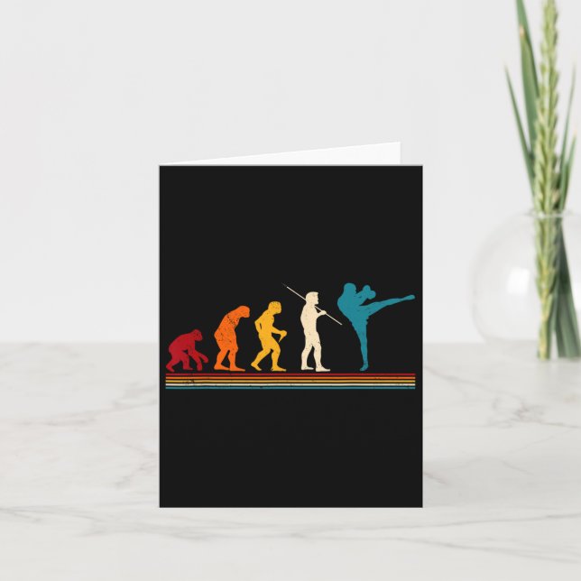 Carte Kickboxer Evolution Kickboxer Karate Boxing Mixed  (Devant)