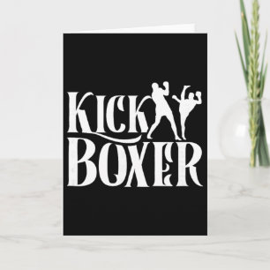 Carte Kickboxer Kickbox Kick Boxing Kickboxing Arts Mart