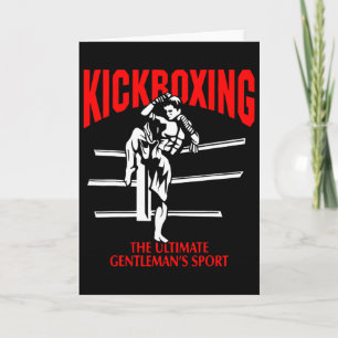 Carte Kickboxing Le sport ultime pour gentleman Boxe Mma