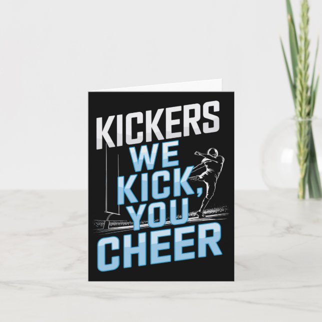 Carte Kickers We Kick (Devant)