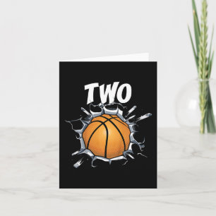 Carte Kids 2 Year Old Basketball Birthday Party Theme 2