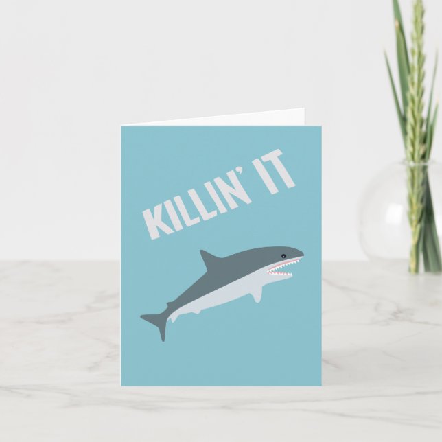 Carte Killin It Shark Card (Devant)