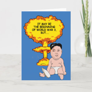 Carte Kim Jong Un Birthday Card - J'espère que vous avez