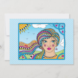 Carte Kind_Flat 7 pouces x 5 pouces