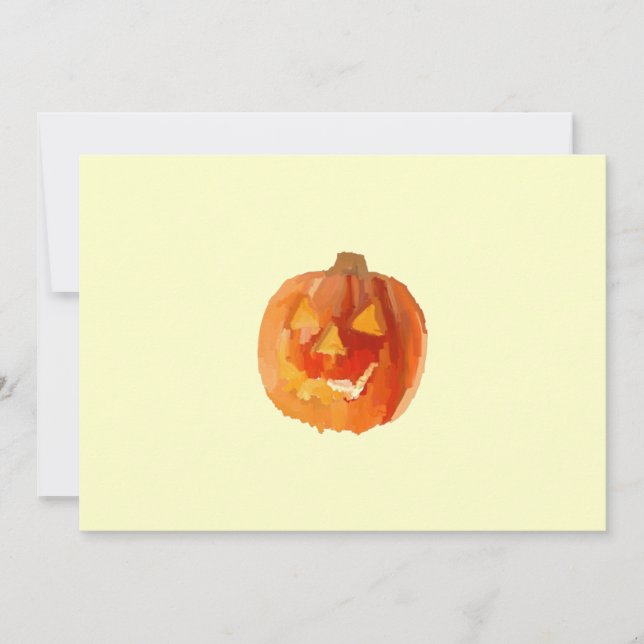 Carte Kine de Halloween (Devant)