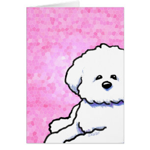 Carte KiniArt Bichon Frise