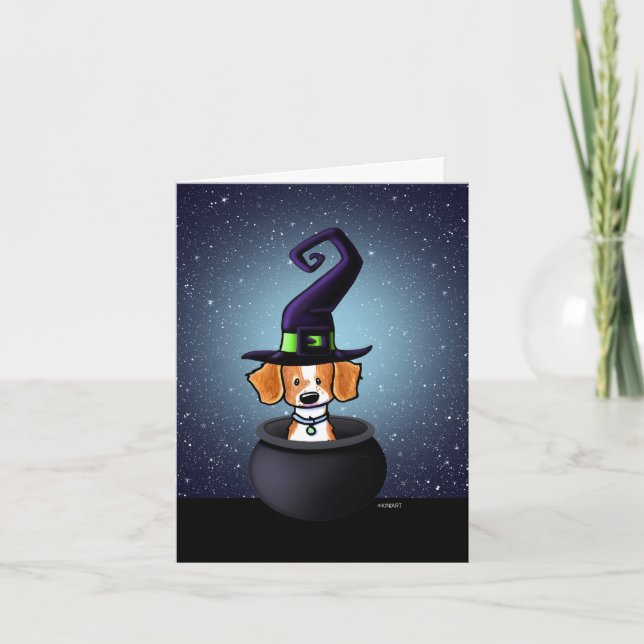 Carte KiniArt France Bretagne Halloween (Devant)