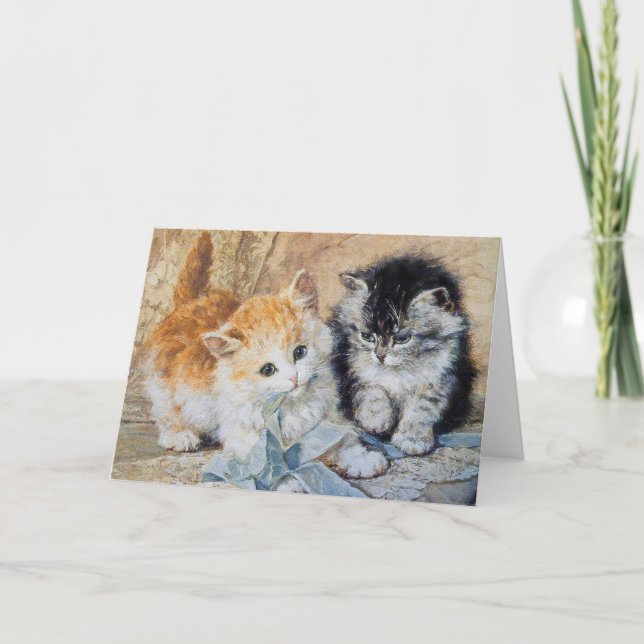 Carte Kittens, 1893 (Devant)