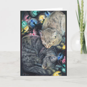 Carte Kitties de Noël