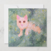 Carte Kitty de Noël