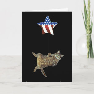 Carte Kitty fête 4 juillet