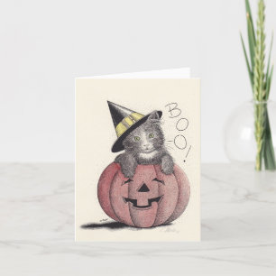 Carte Kitty Halloween