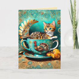 Carte Kitty's Thanksgiving Tea