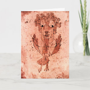 Carte Klee - Angelus Novus (Nouvel Ange)