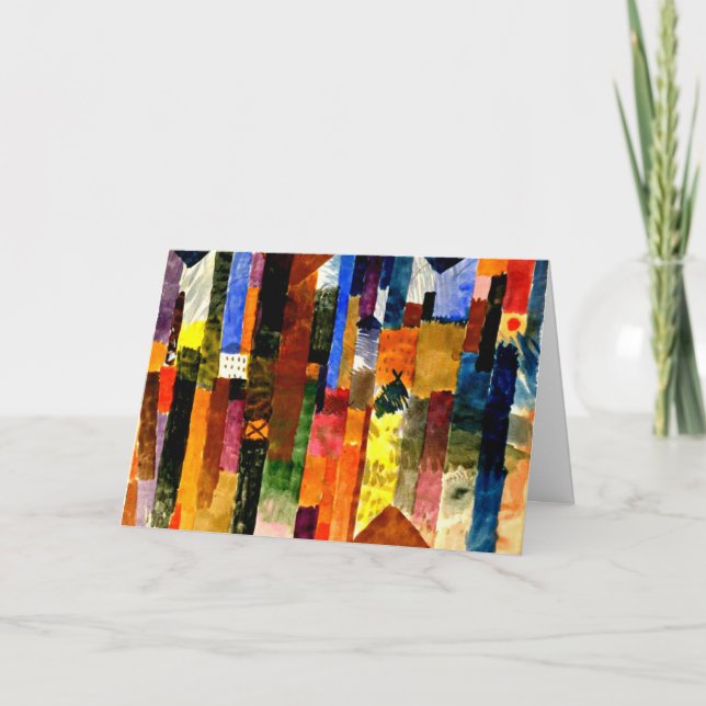 Carte Klee - Avant la ville (Devant)