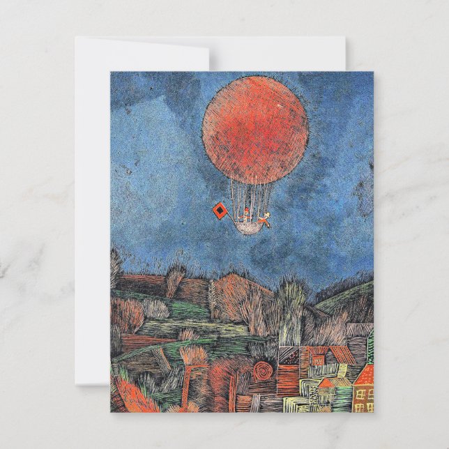 Carte Klee - Balloon Der Luft (Devant)