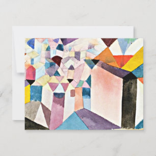 Carte Klee - La vision d'une ville