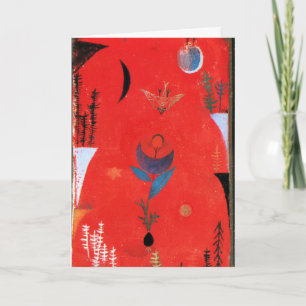 Carte Klee - Mythe des fleurs