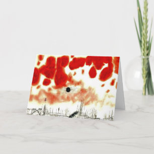 Carte Klee - Nuages sur Bor,