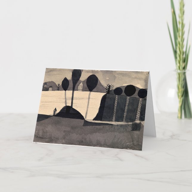 Carte Klee - Parc au bord du lac (Devant)