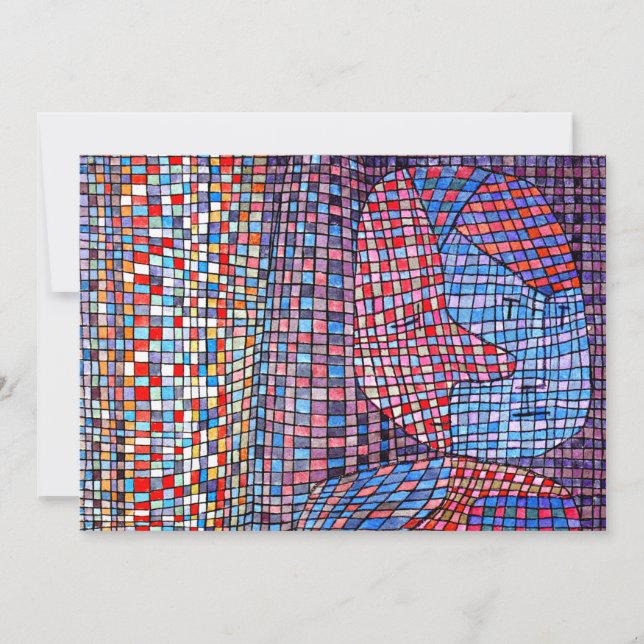 Carte Klee - Résumé, célèbre peinture, (Devant)