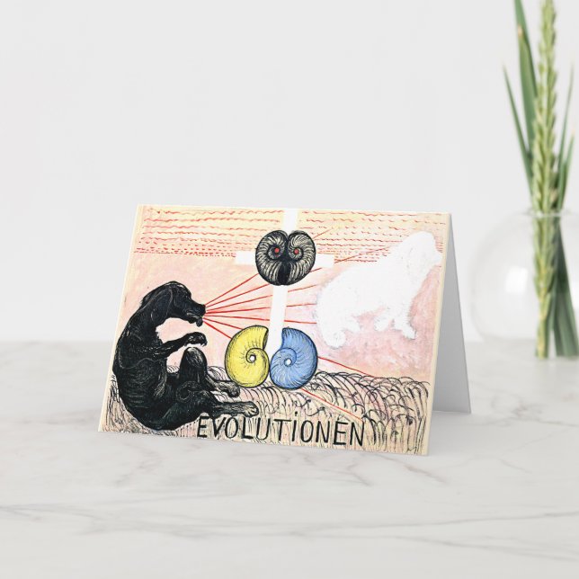 Carte Klint - Evolution No. 5, Groupe VI, Art abstrait (Devant)