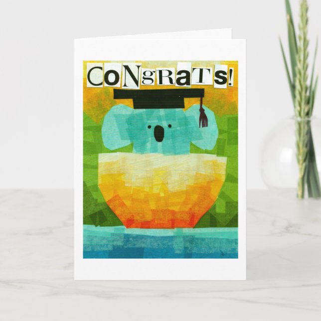 Carte Koala d'obtention du diplôme (Devant)