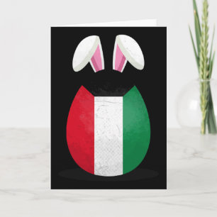 Carte Koweit Drapeau Œuf Oreilles de Lapin Koweitïe Pâqu