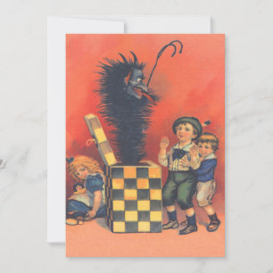 Carte Krampus Boîte à Surprise
