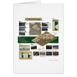 Carte kurde 1992 de terres