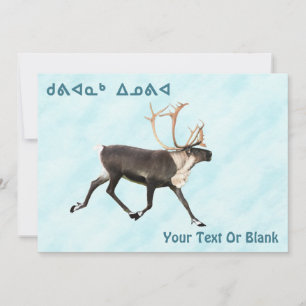 Carte Kuvianak Innovia - Caribou (Reindeer) Sur Neige