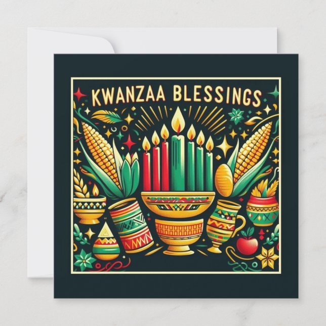 Carte Kwanzaa  (Devant)