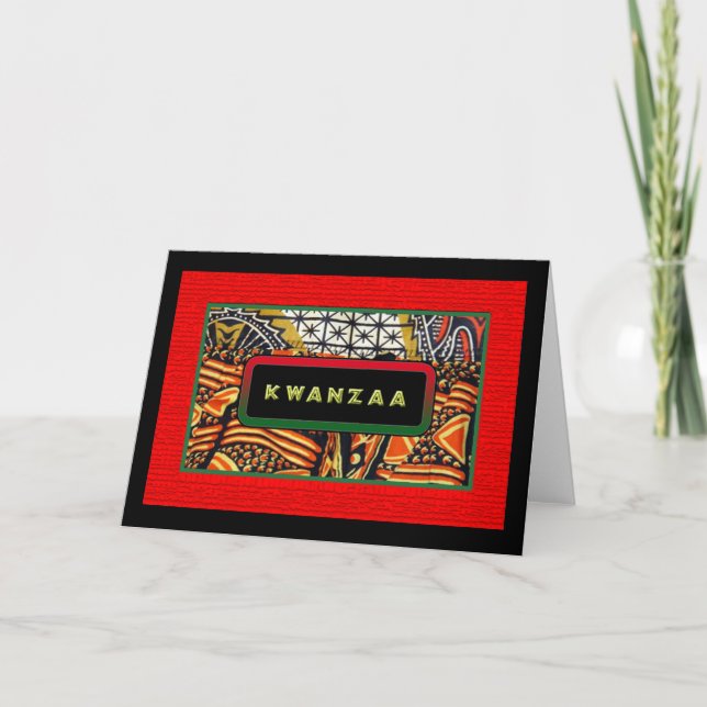 Carte Kwanzaa (Devant)