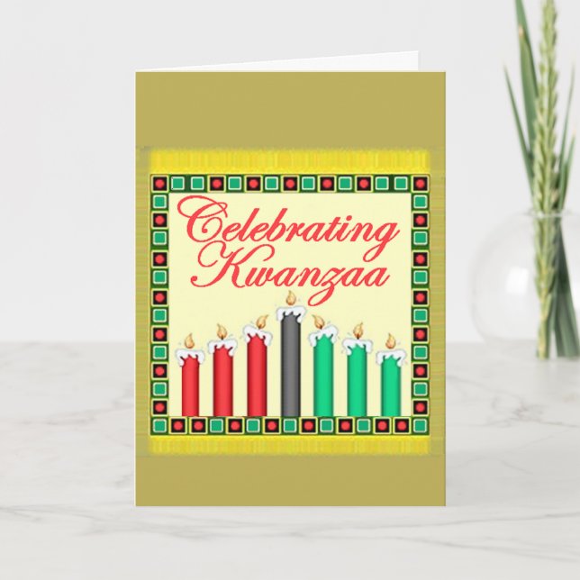 Carte KWANZAA (Devant)