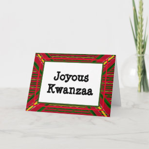 Carte Kwanzaa - Joyeuse #12