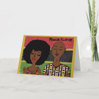 Carte Kwanzaa moderne