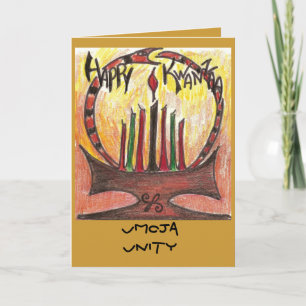 carte Kwanzaa, Umoja Unity