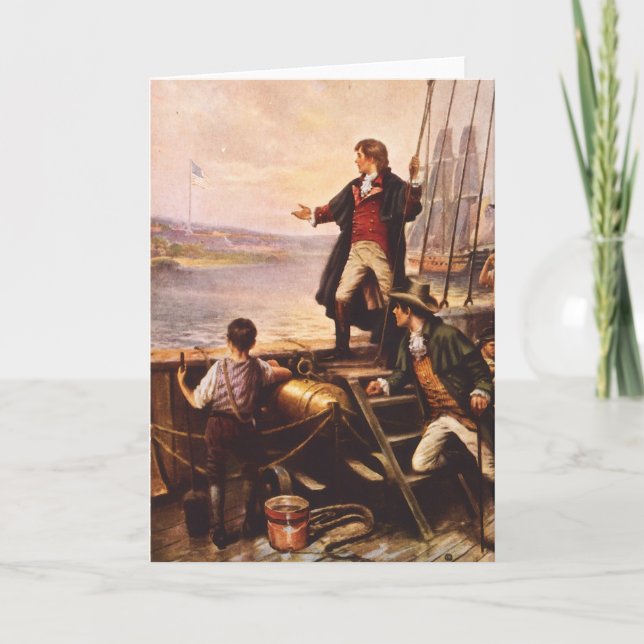 Carte La bannière étoilée de Percy Moran (Devant)