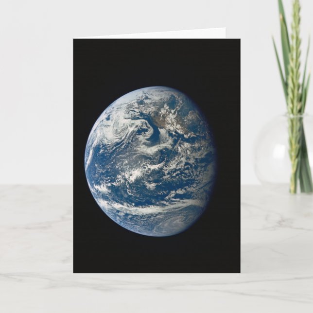 Carte La beauté de la Terre depuis l'espace (Devant)