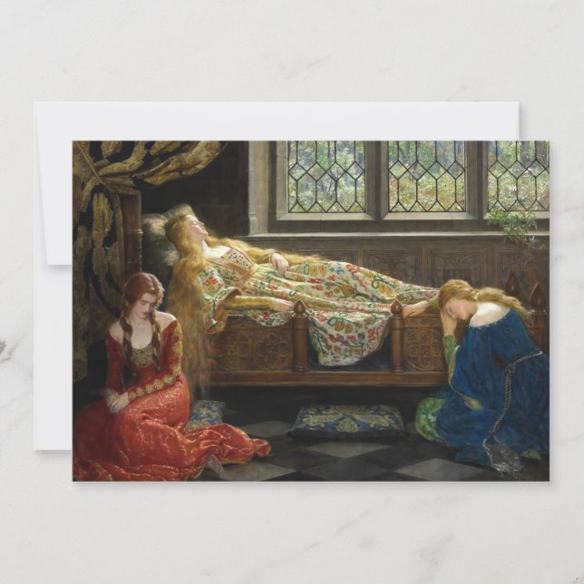 Carte La beauté du sommeil | John Collier (Devant)