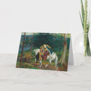 Carte La Belle Dame Sans Merci   Walter Crane