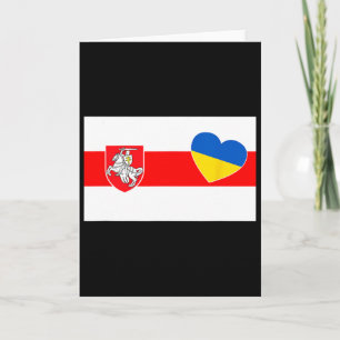 Carte La Biélorussie se tient aux côtés de l'Ukraine Les