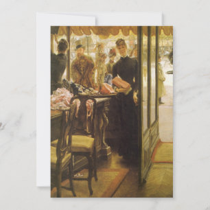 Carte La Boutique de James Tissot, Art Victorien