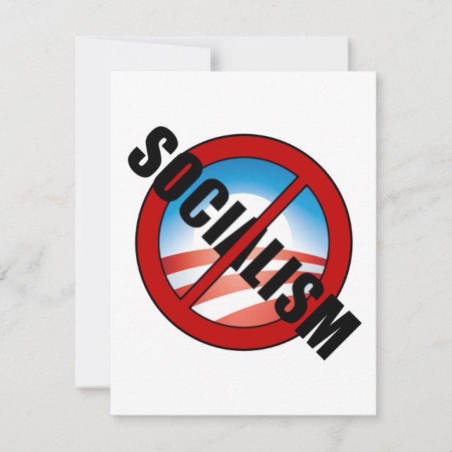 Carte La bulle du socialisme (Devant)