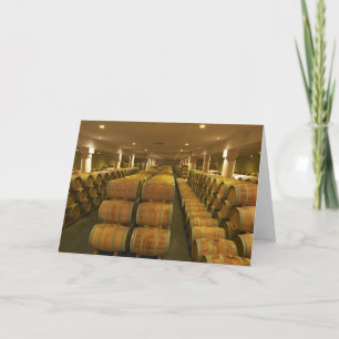 Carte La cave à vin, vieillissement de tonneaux - Châtea