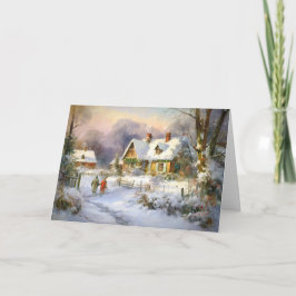 Carte La chaleur de l'hiver à la ferme