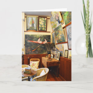 Carte la chambre de Claude Monet en France