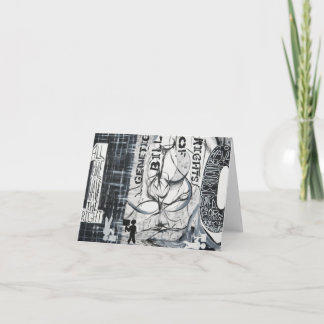 Carte La charte génétique des droits Peinture #10 Card