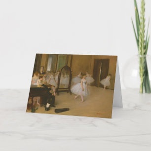 Carte La Classe Danse   Edgar Degas