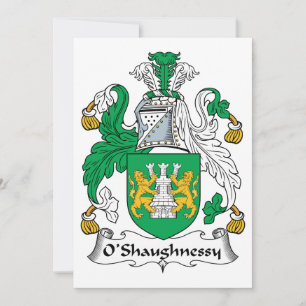 Carte La crête de la famille O'Shaughnessy